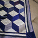 Tumbling Blocks Throw #557 (16 colors) photo 4