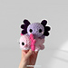 Sleepy Axolotl pattern 