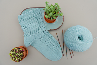 Lana Grossa Cool Wool 4 Socks, #7727 Helltürkis