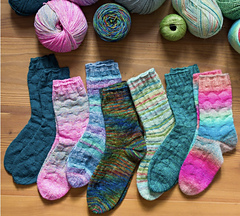 Lana Grossa Meilenweit 4-fache Sockengarne