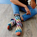 Regenbogenbunt Socken pattern 