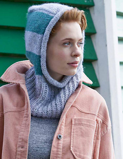 Lana Grossa Brigitte No. 2, Fb 13 Silbergrau, Fb 27 helles Seegrün