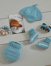 Lana Grossa Cool Wool Baby, Fb 261 Mint, Fb 207 Weiß