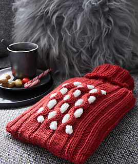 Lana Grossa Bingo Mélange GOTS Rot meliert (Fb 315),
Lana Grossa Bingo Weiß (Fb 23)