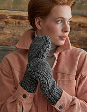 Lana Grossa Landlust Winterwolle, Fb 08 Mittelgrau meliert