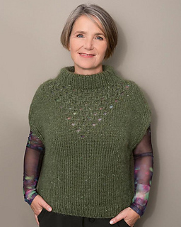 Lana Grossa Mohair di Gio, Col 14 Farngrün,
Lana Grossa Glamour
Col 17 Oliv