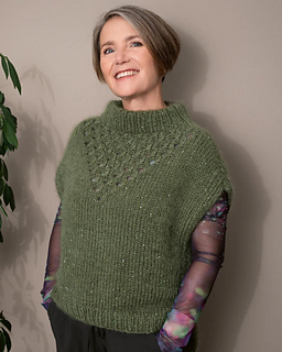 Lana Grossa Mohair di Gio, Col 14 Farngrün,
Lana Grossa Glamour
Col 17 Oliv