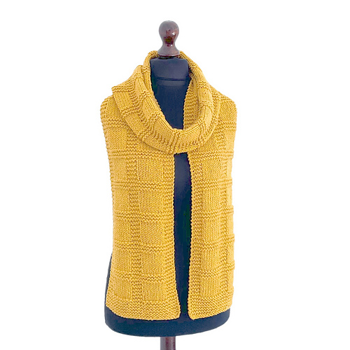 Simple Squares Scarf