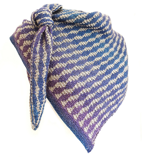Ribbon Twirl Shawl