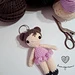 Lullaby doll keychain pattern 