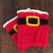 Santa Christmas Holiday Boot Cuffs pattern