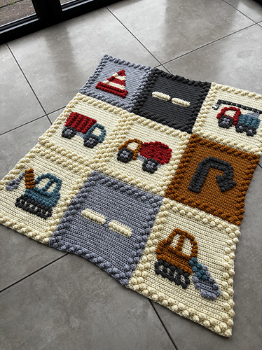 Trucks and Diggers Crochet