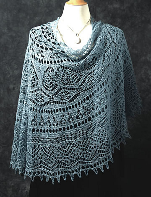 swirl shawl yarn pattern