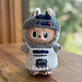 R2D2 Inspired Costume for a Labubu pattern