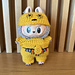 C3PO Inspired Costume for a Labubu pattern