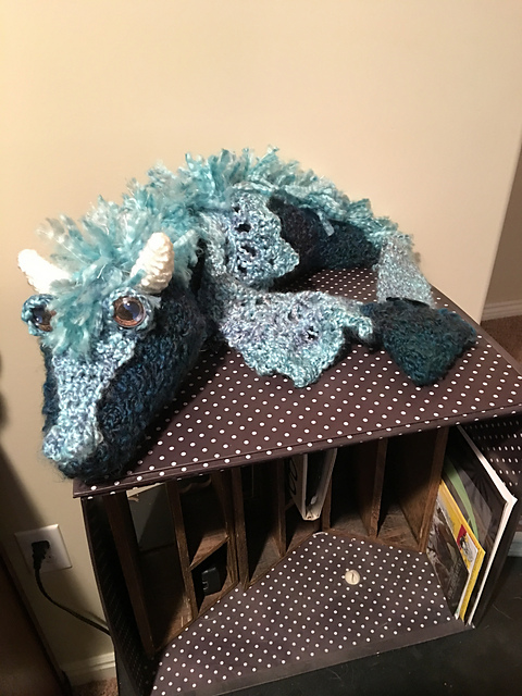 dragon neck pillow