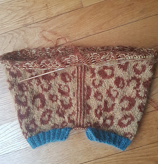 2 sleeves with steek