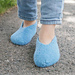 49-31  Blue Drift Slippers pattern 