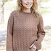 262-3  Walnut Dreams Sweater pattern 
