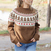 262-38 Cookie Parade Sweater pattern 