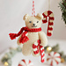 0-1666 Candy Cane Bear pattern 