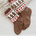 50-3 Gingerbread Love Socks pattern 