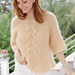 268-12 Morning Glow Sweater pattern 