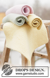 Spring Pad Designs Ravelry: 265-34 Gentle Spring Seating Pad pattern by DROPS design