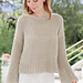 268-18 Spell of Summer Sweater pattern