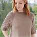 268-10 Tea Time Lace Sweater pattern 
