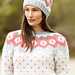 164-28 Winter Poppies Hat pattern 