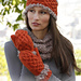 143-24a Princess of Siberia mittens and head band pattern 
