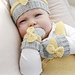 B31-11 b Little Miss Ribbons Mittens pattern 