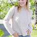 272-16 Willow Breeze Sweater pattern