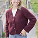 272-37 Cranberry Season Cardigan pattern