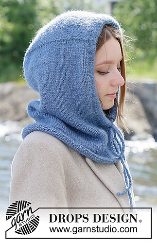 Ravelry: 270-1 Blueberry Hood pattern by DROPS design