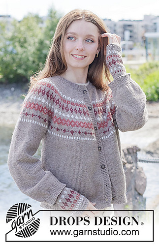 272-4 Berry Charm Cardigan