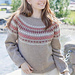 272-3 Berry Charm Sweater pattern
