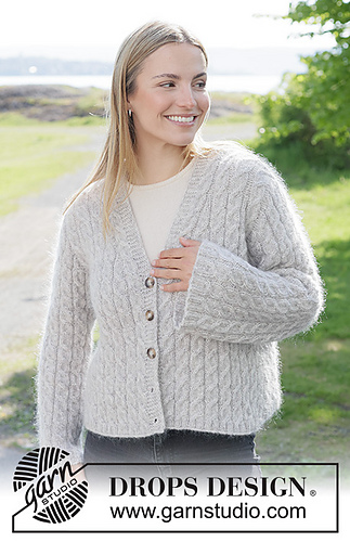 271-7 Swirling Winter Cardigan