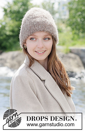 Swedish Style Patterns Ravelry: 270-17 Fawn Frill Hat pattern by DROPS design