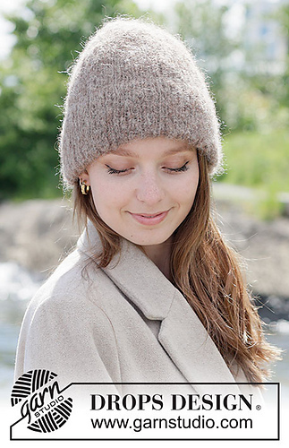 Swedish Style Patterns Ravelry: 270-17 Fawn Frill Hat pattern by DROPS design
