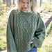 272-50 Highland Moss Sweater pattern