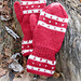 s34-36 Candy Cane Lane Mittens pattern 