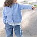 47-3 Little Cloud Blue Cardigan pattern 
