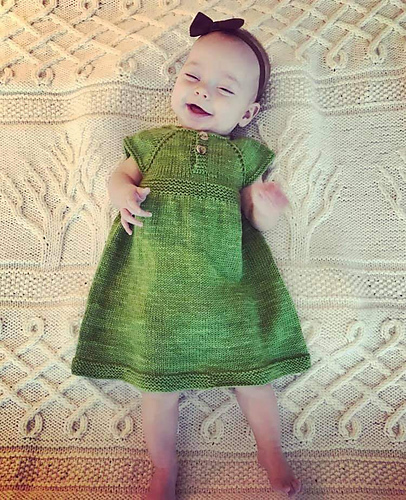 Simple & Sweet Little Baby Dress photo 2