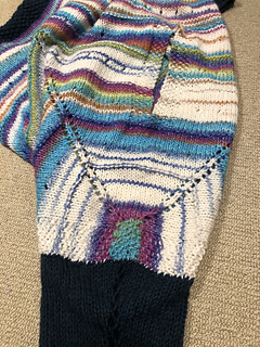 Starting point at shoulder