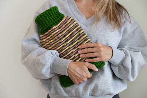 Hot water bottle cover