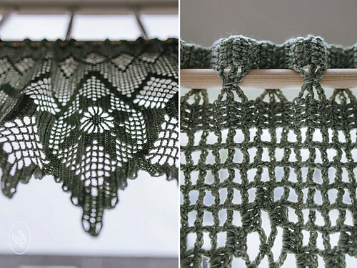Nordic Star Vindusbaldakin - Durable Yarn