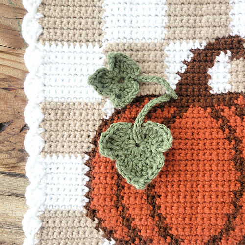Cottage Pumpkin Tapestry photo 3