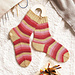 Soxploration Shadow Wrap Heel pattern 